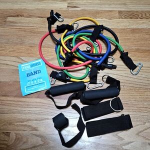 Multi-Color Resistance Excerise Bands Set